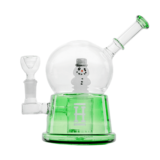 HEMPER Bong Green Snow Globe XL Bong