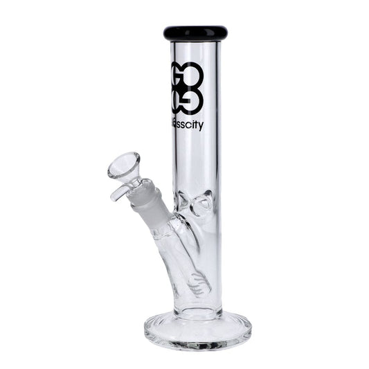 Glasscity Bong Glasscity Straight Cylinder Ice Bong-10 Inch