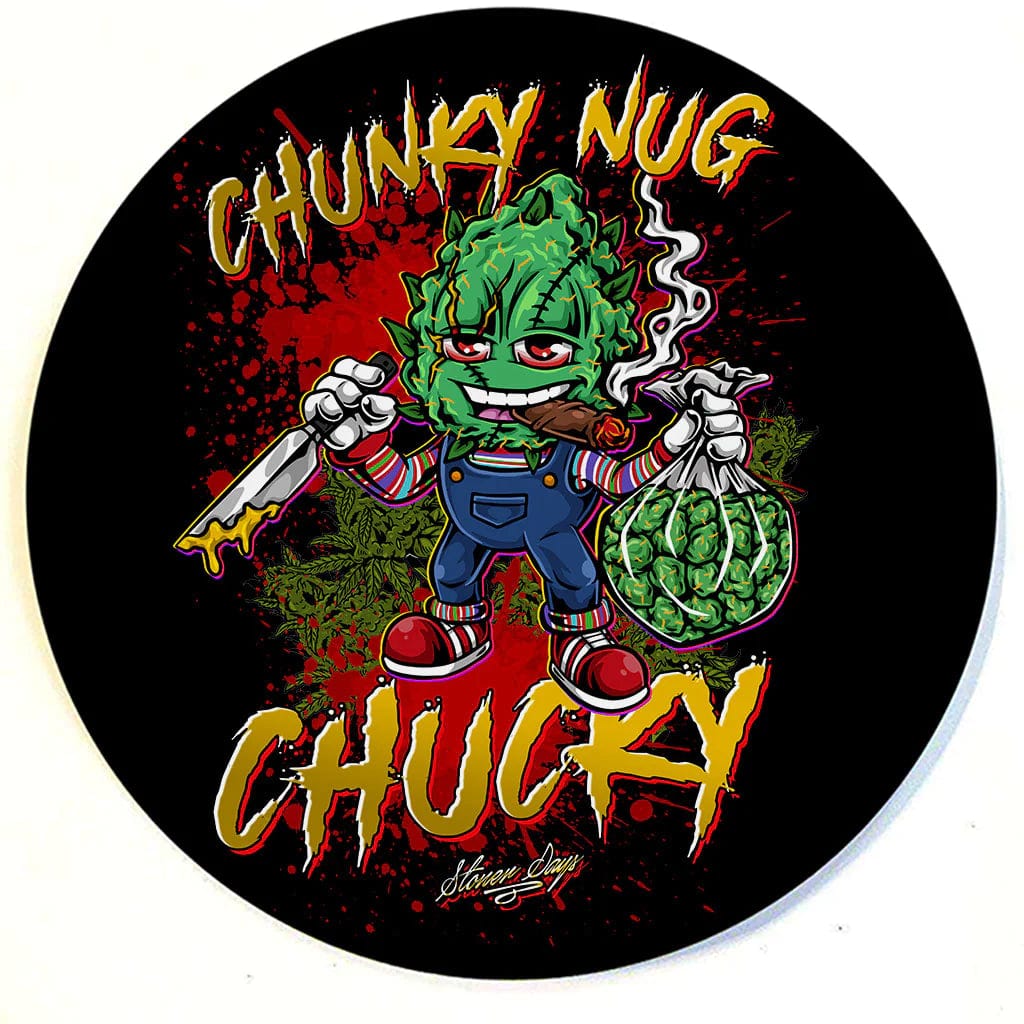 Daily High Club Chunky Nug Chucky Stonerdays Round Dab Mats