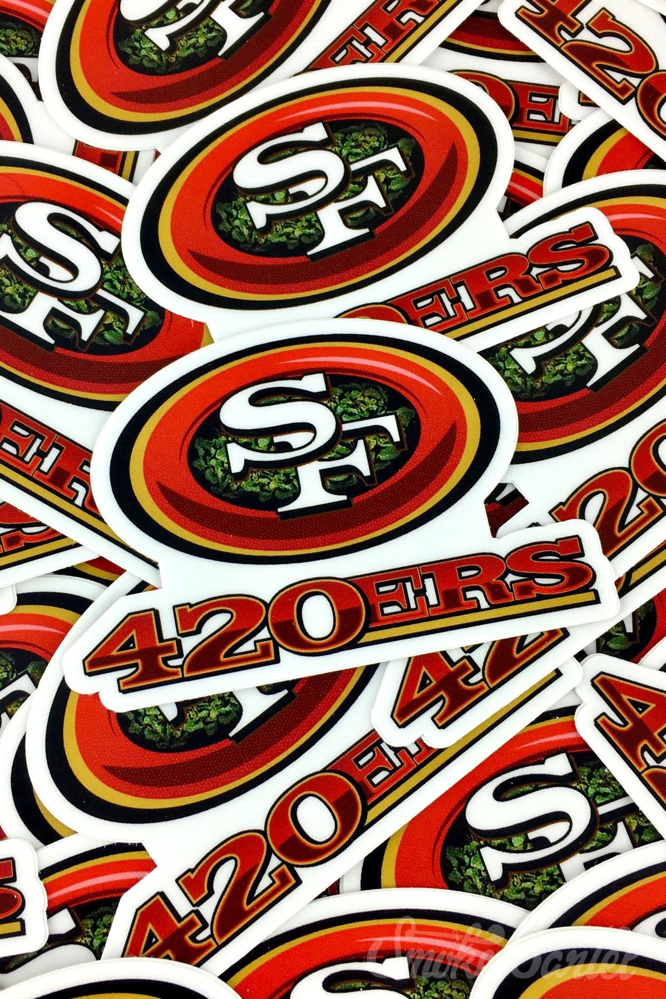 ErrlyBird Football Sticker - San Francisco 420ers