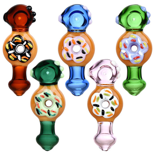 Pulsar Hand Pipe Set of 5 Assorted Donut Hand Pipes