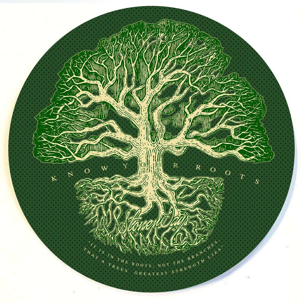 Daily High Club Know Your Roots Stonerdays Round Dab Mats