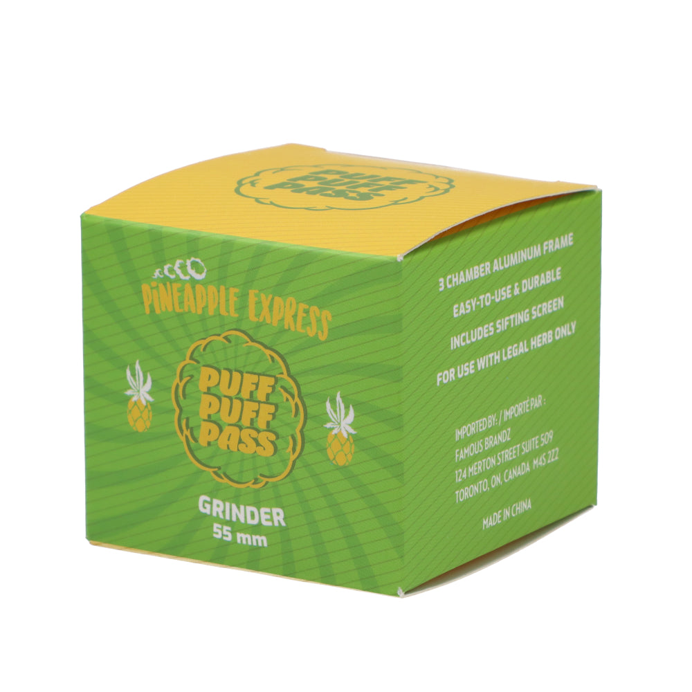 Pineapple Express 55mm 3 Stage Grinder