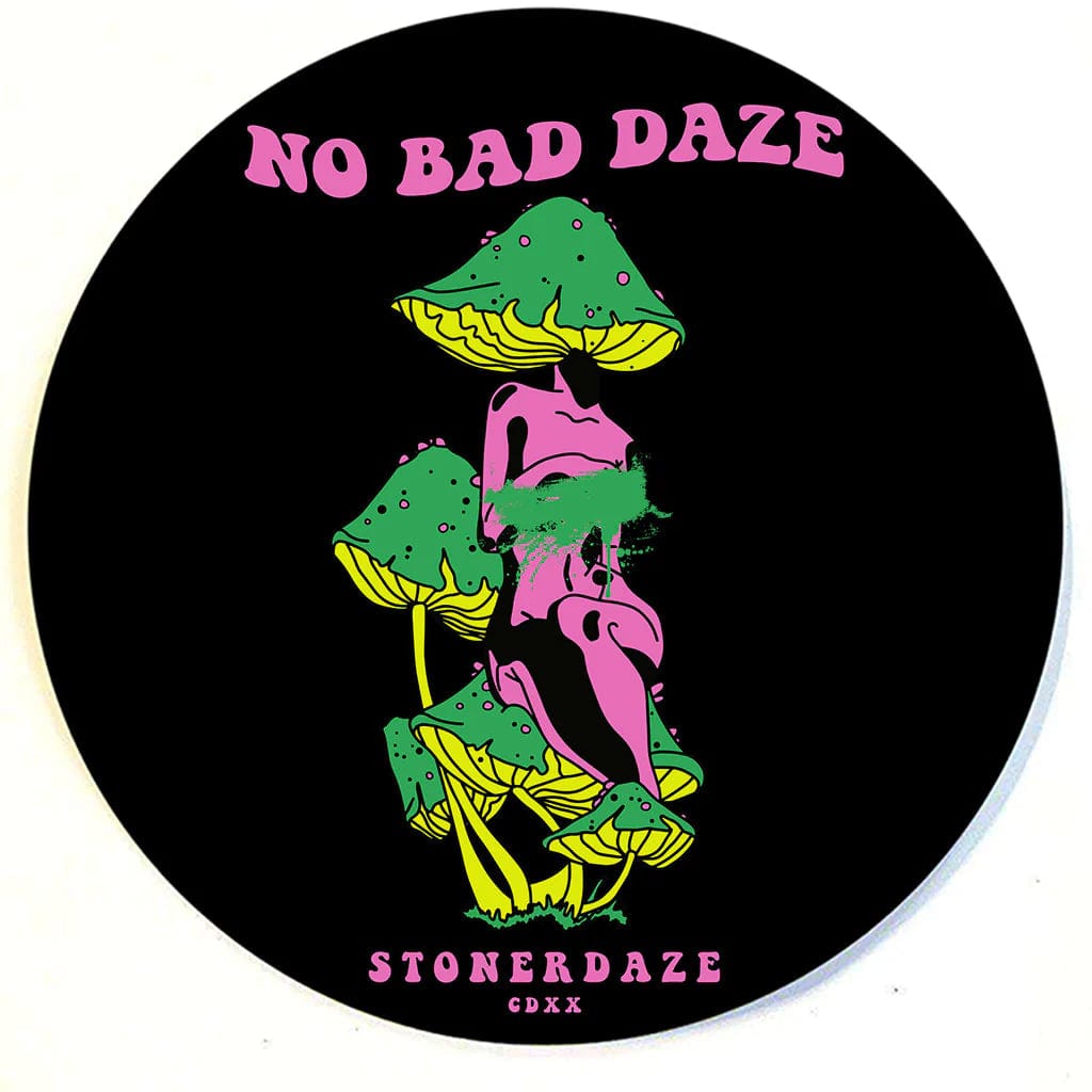 StonerDays No Bad Daze Stonerdays Round Dab Mats