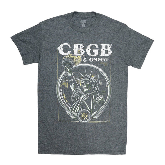 Brisco Apparel Apparel Brisco Brands CBGB Liberty Green T-Shirt