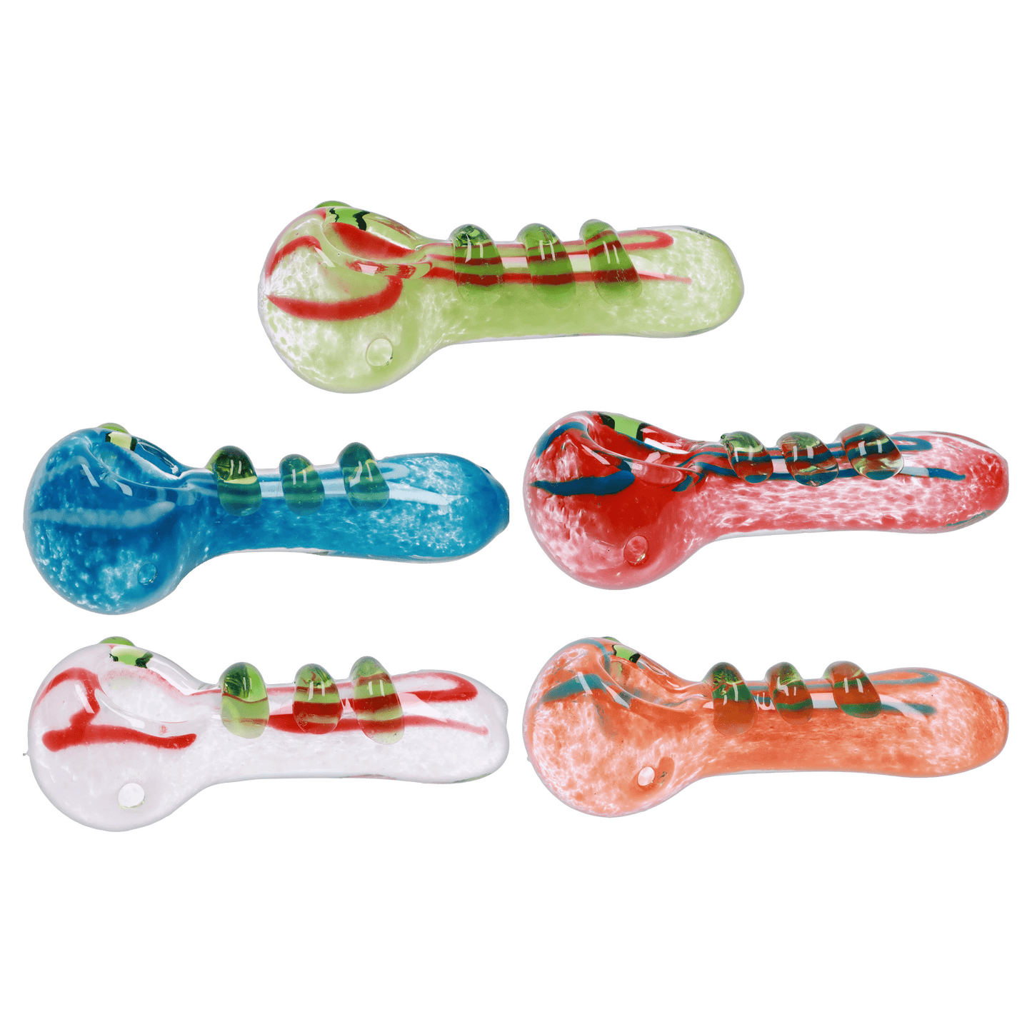 Cloud Cali Inc Hand Pipe DHC 3-inch Glass w/ Drips Hand Pipe