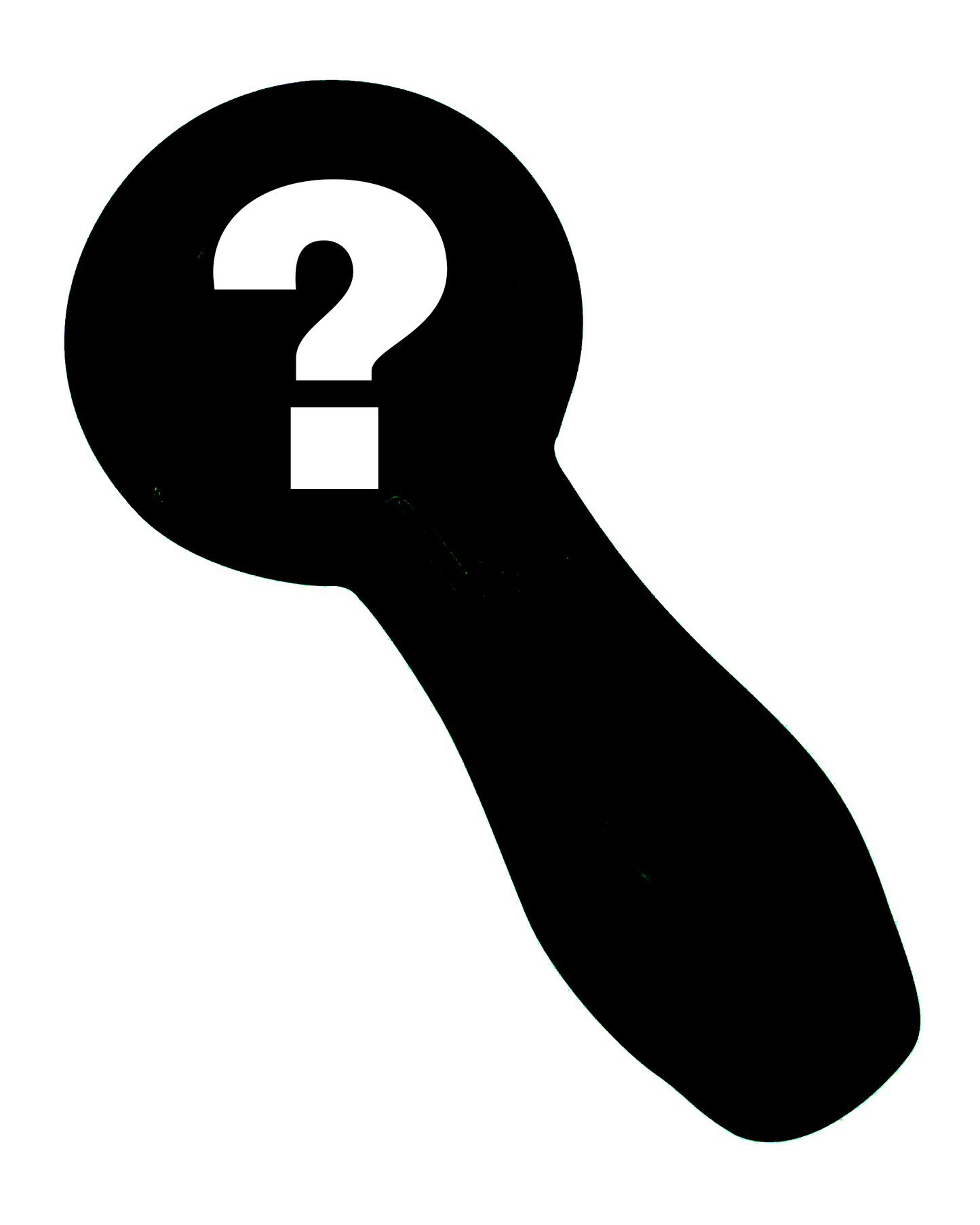 A side view of the Mystery Hand Pipe, showing its dark, sculpted form against a neutral background.