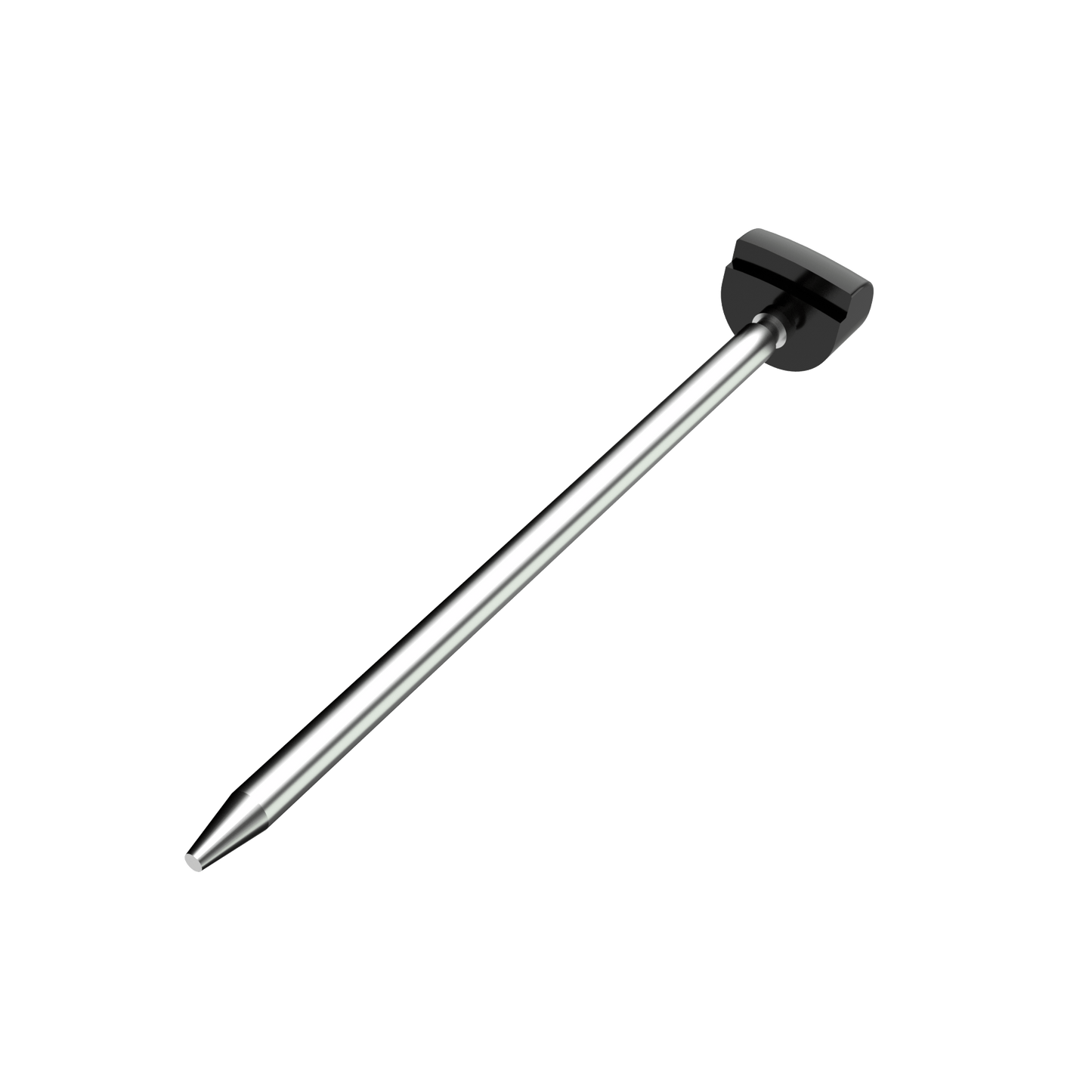 A close-up angled view of the G Pen Elite II Pick Tool, a metallic silver instrument against a plain white background.