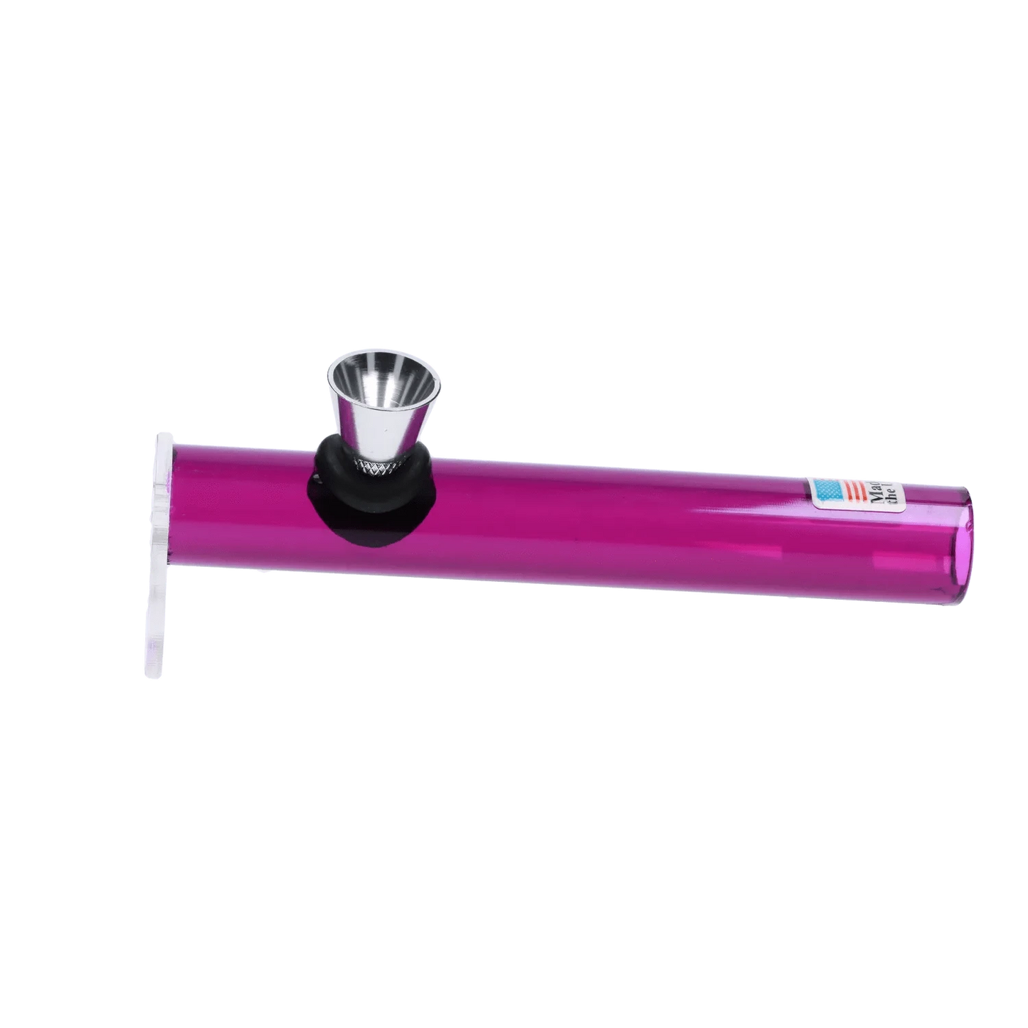 JM Plastic Water Pipe Purple JM Plastics Mini Smokey Thick Acrylic Steam Roller