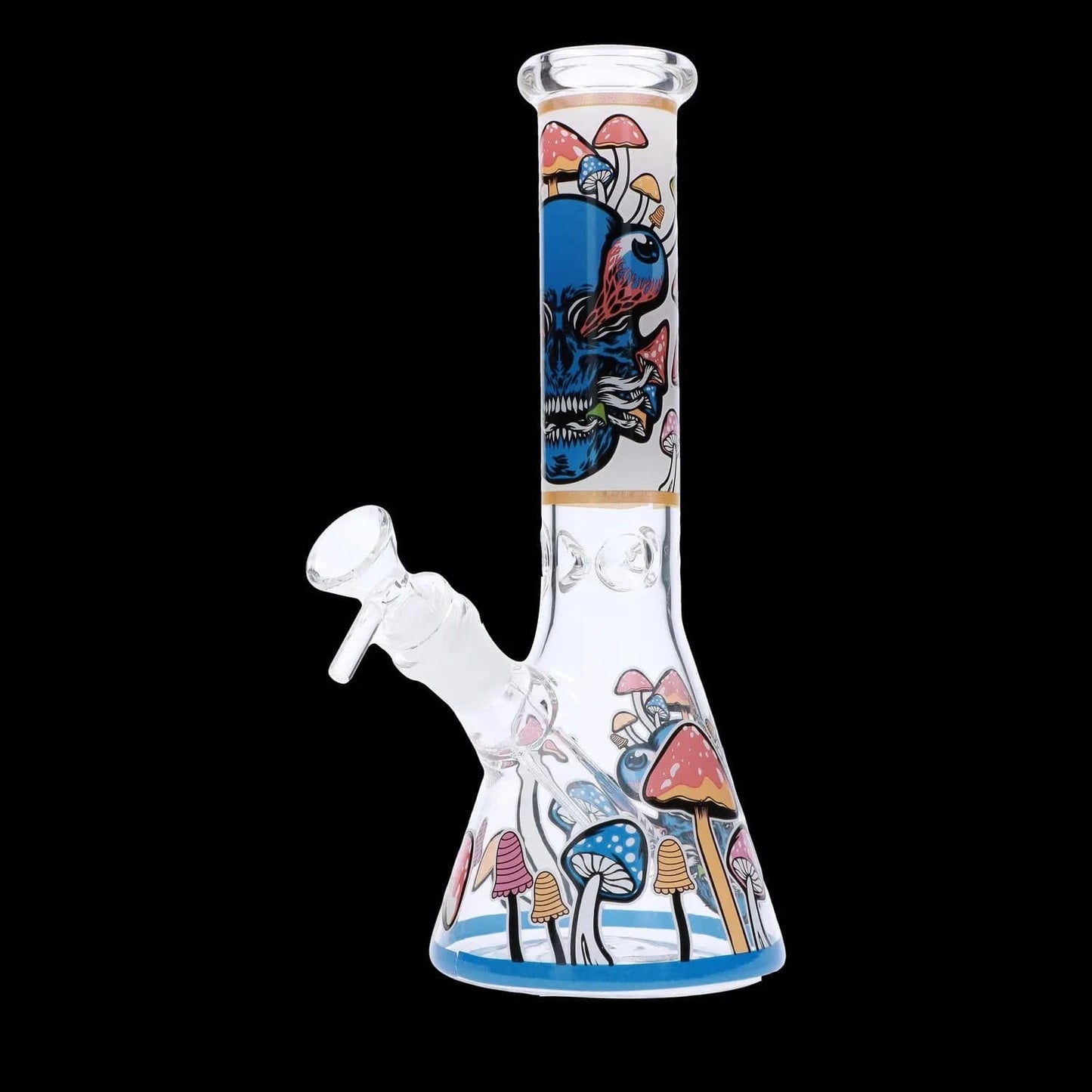 Daily High Club Waterpipe - Herb Mushroom Design Water Pipe - 10 in.
