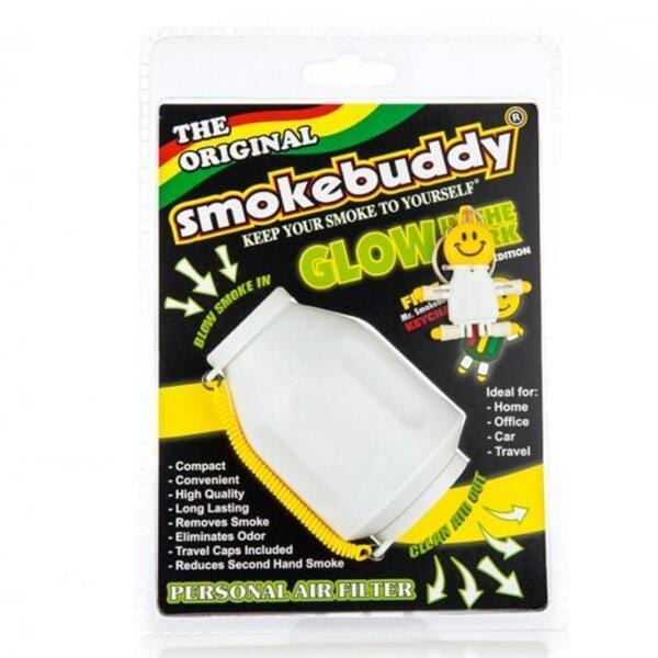 SmokeBuddy Filter Glow White Smoke Buddy Personal Air Filter
