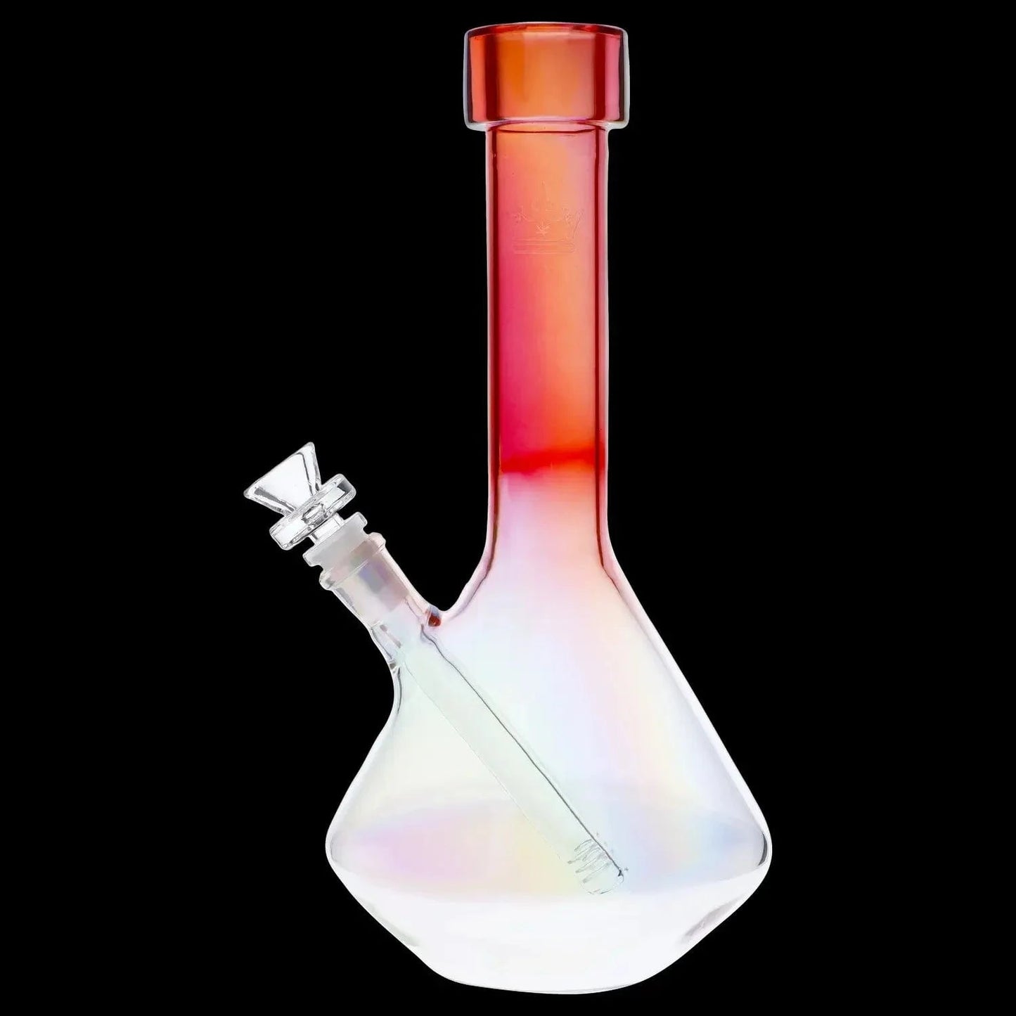 Queen of Bud Waterpipe Rose Quartz QOB Rose Quartz Dual Use Water Pipe - 12 in.