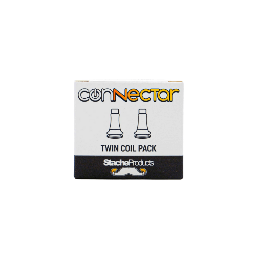 Front view of the Crushed Quartz Twin Pack, showing two clear quartz pieces against a stark white background.