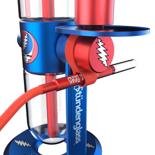 Stündenglass Hookah Accessory Hose Clip (Red)