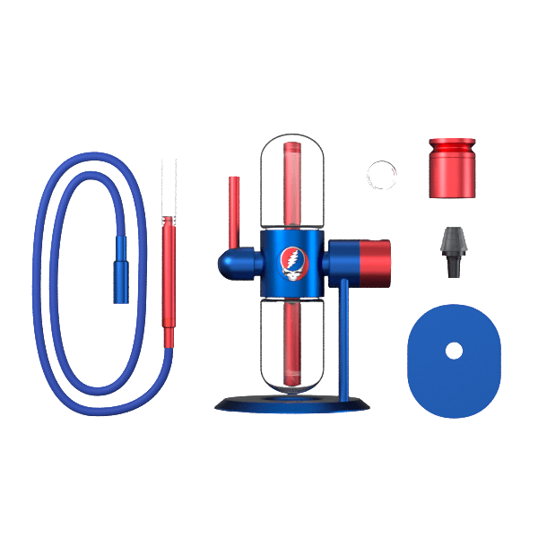 Stündenglass Hookah Grateful Dead x Stündenglass Kompact Gravity Infuser