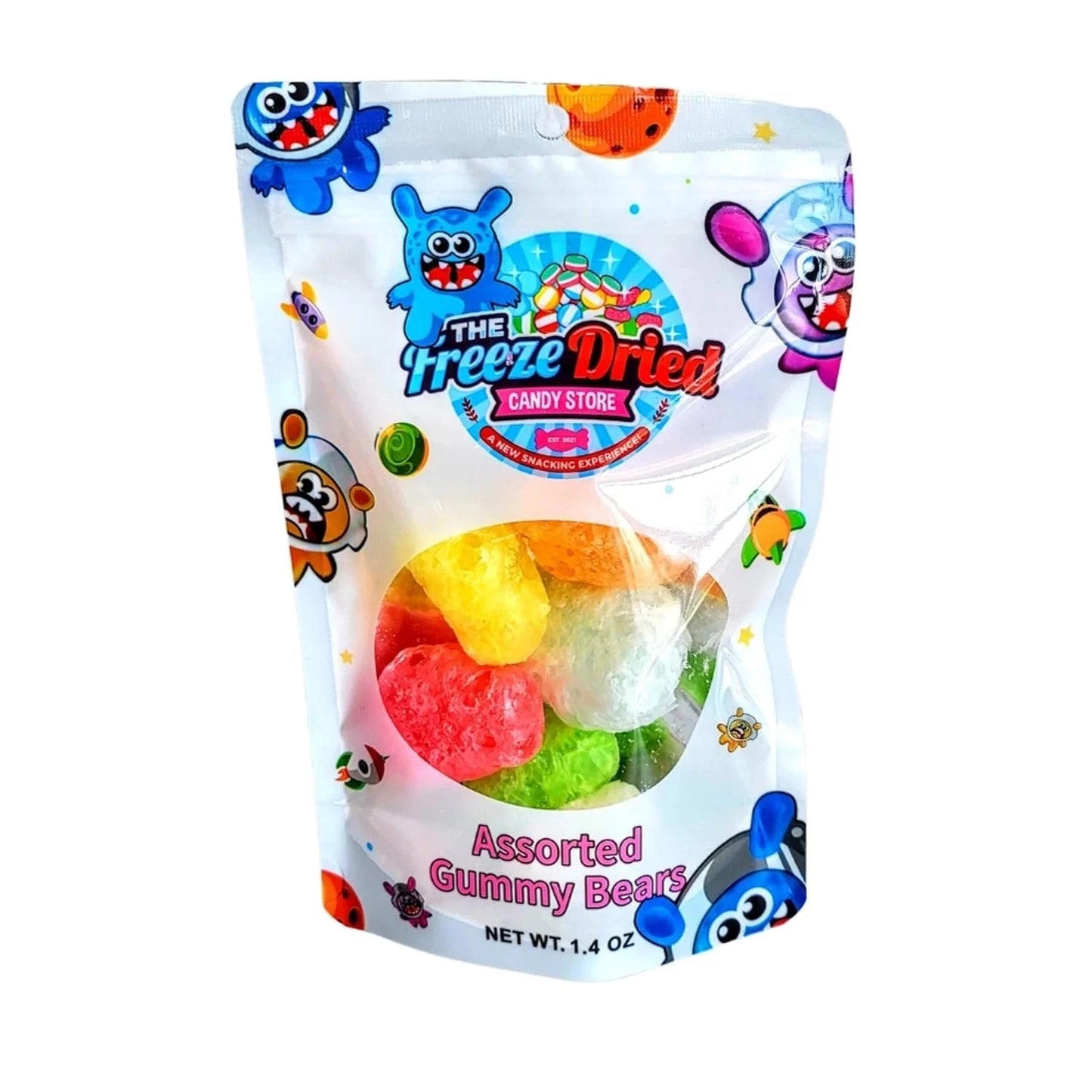 The Freeze Dried Candy Store Snacks The Freeze Dried Candy Store Freeze Dried Gummi Bears