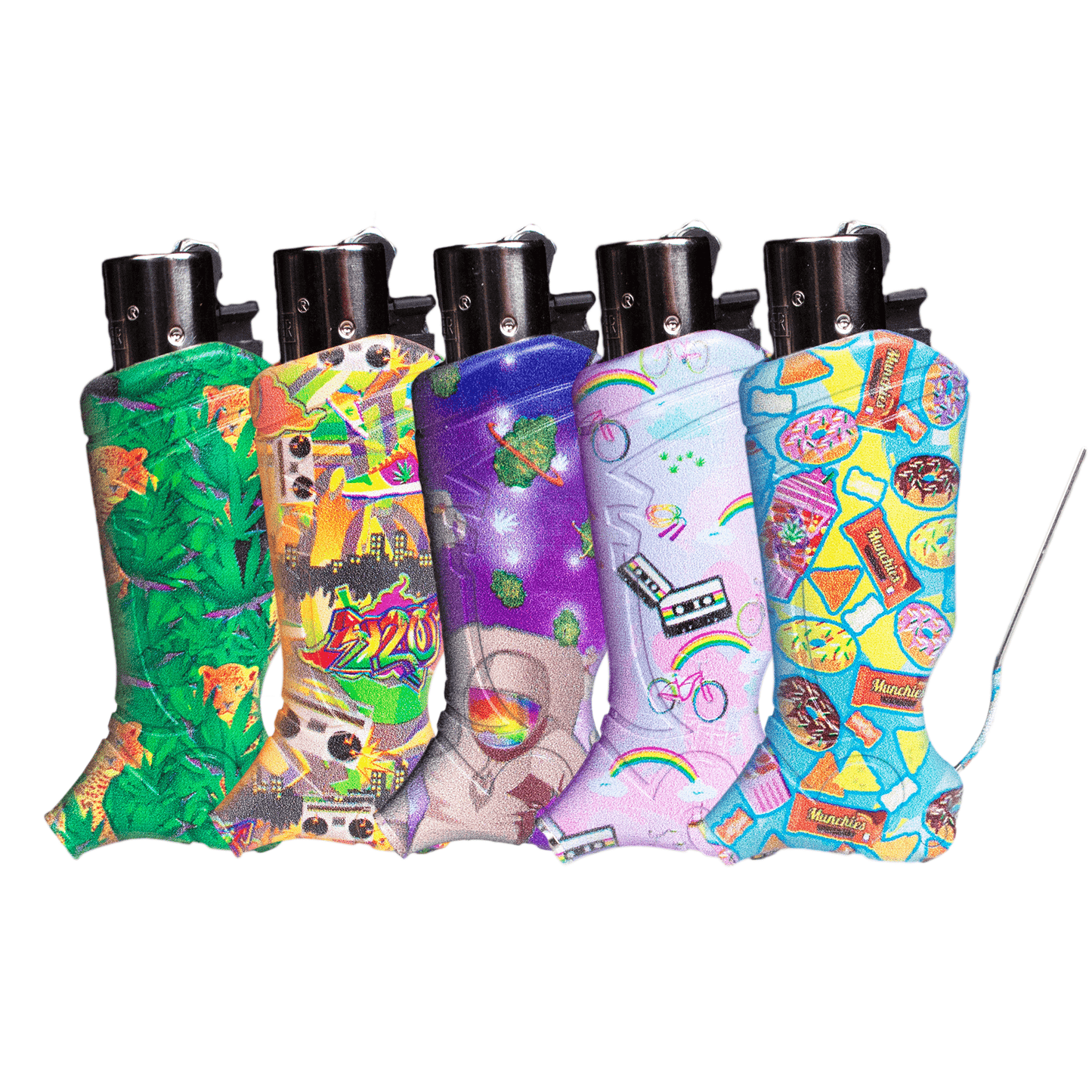 A colorful, front view of the Flashbacks - CLIPPER with a psychedelic pattern against a white backdrop.