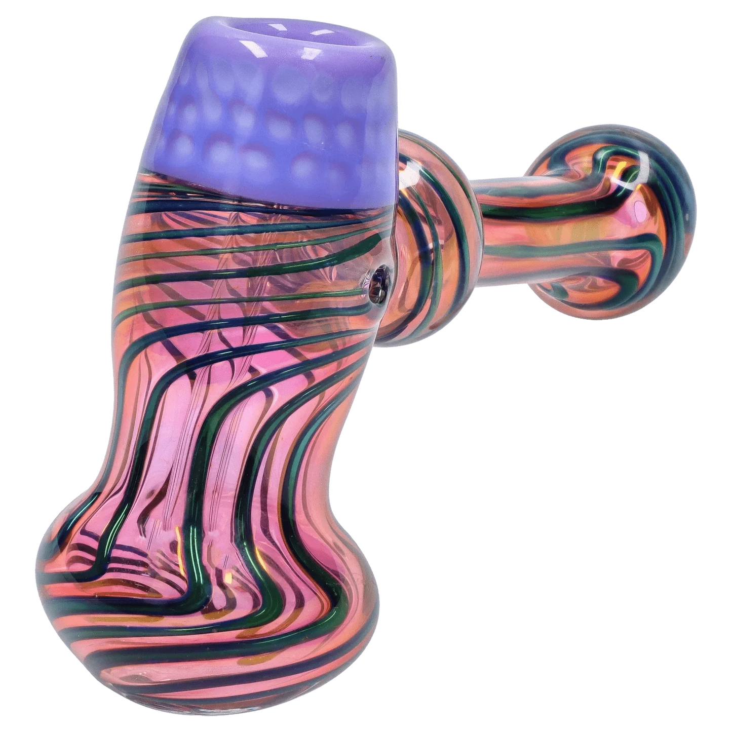 DHC Bubbler DHC Gold Fume Hammer Bubbler - 7 in.