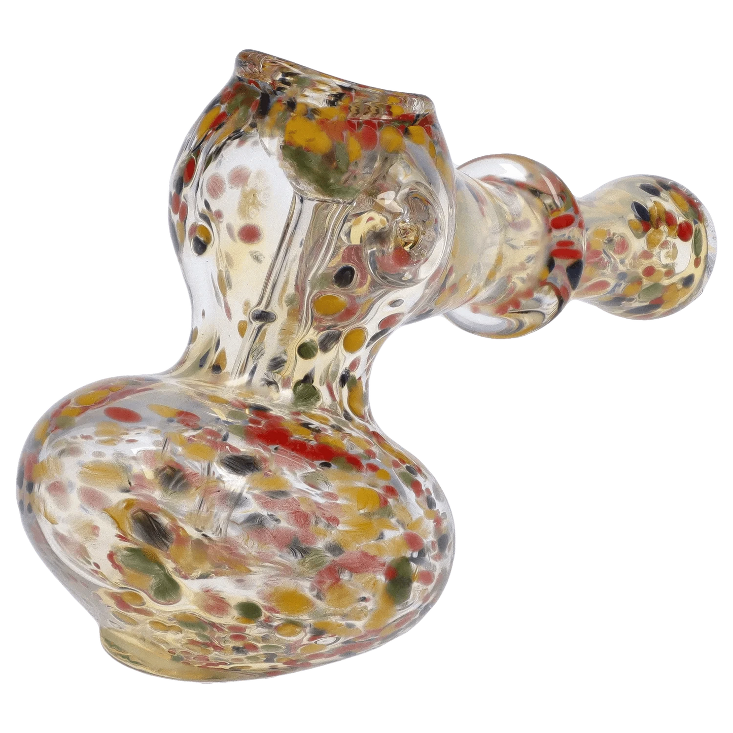 DHC Bubbler DHC Rainbow Frit Hammer Bubbler - 5 in.