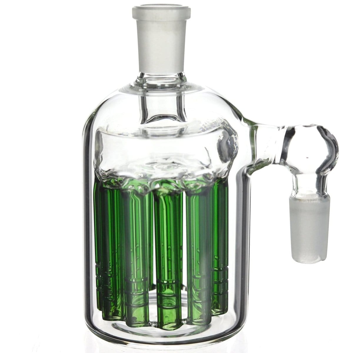 Daily High Club Glass Green Canned Tree Perc Ash Catcher
