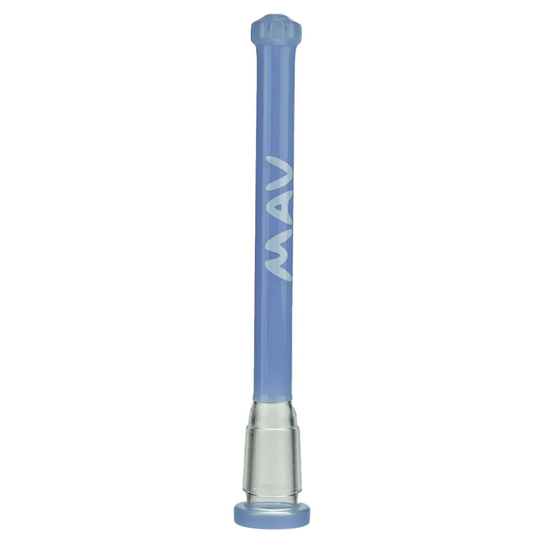 MAV Glass Downstem 5" / Lavender 5" Showerhead Slitted Colored Downstem