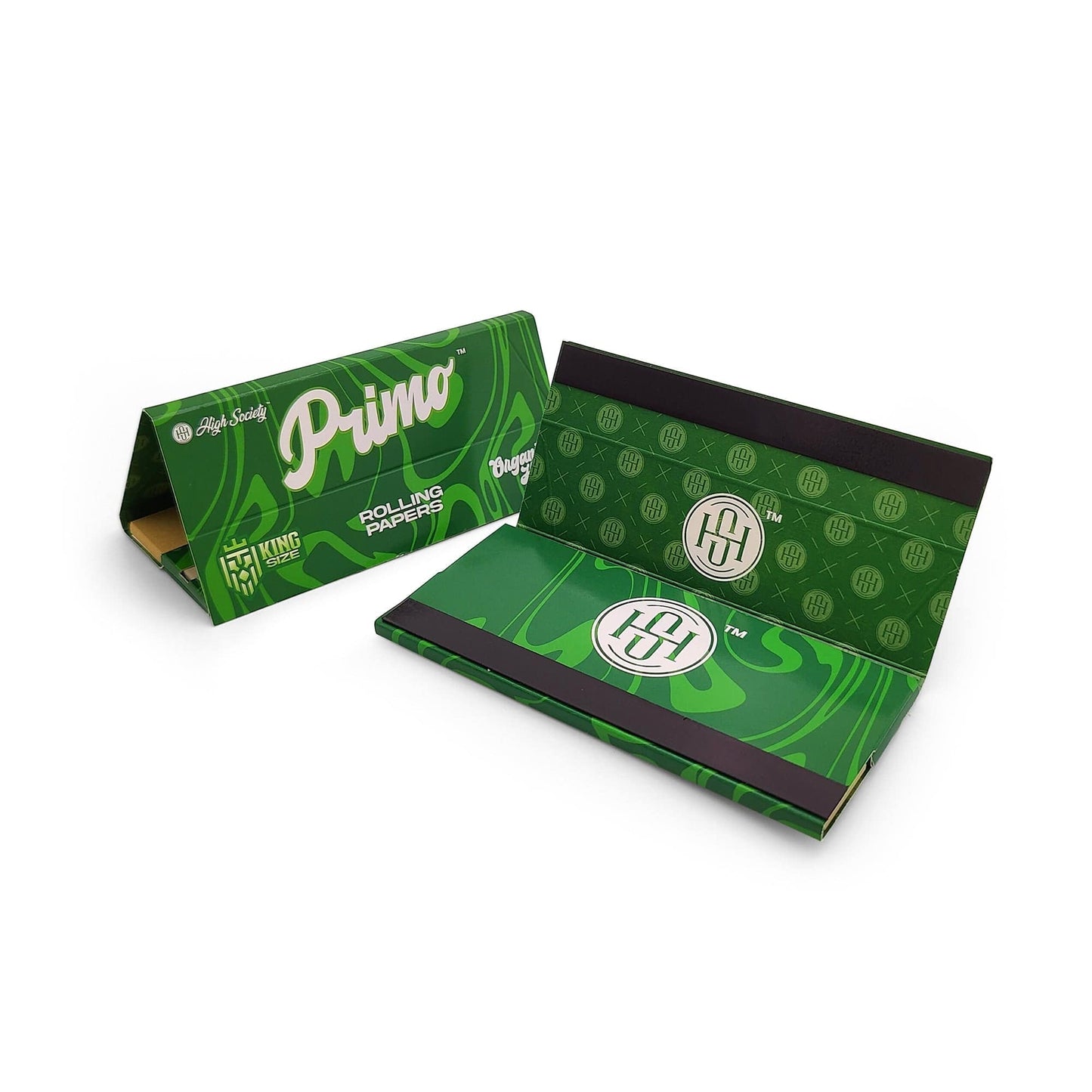 The Puff Brands High Society - Primo Organic Hemp Rolling Papers w/ Crutches - King Size - (1) Booklet