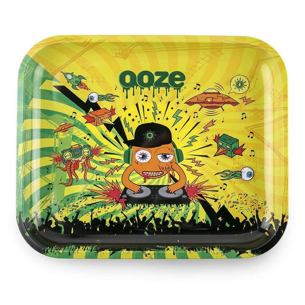 Ooze Rolling Mats and Trays DJ Loud Rolling Tray - Metal - Large