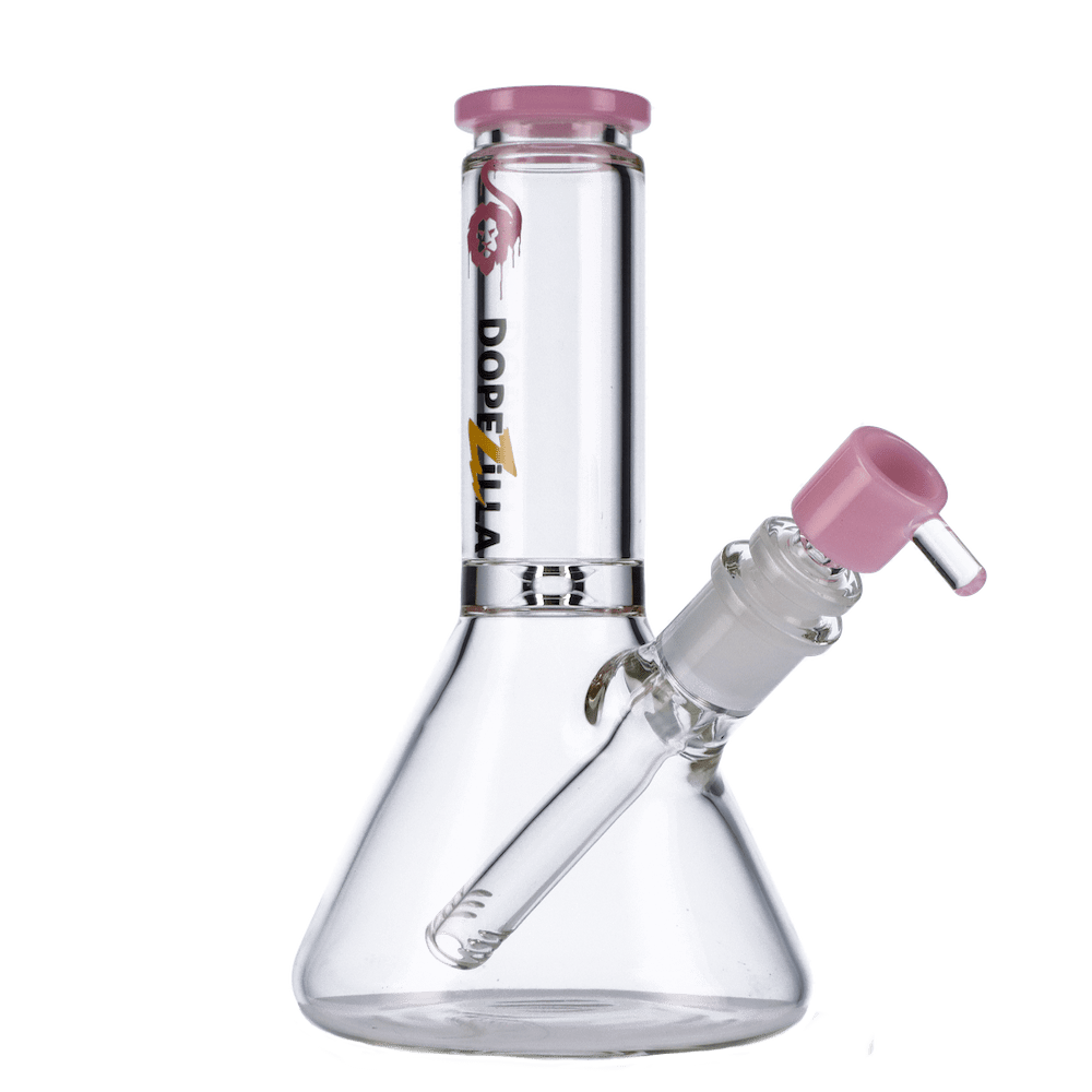 Dopezilla Bong Milky Pink / 8 Chimera Beaker Water Pipe