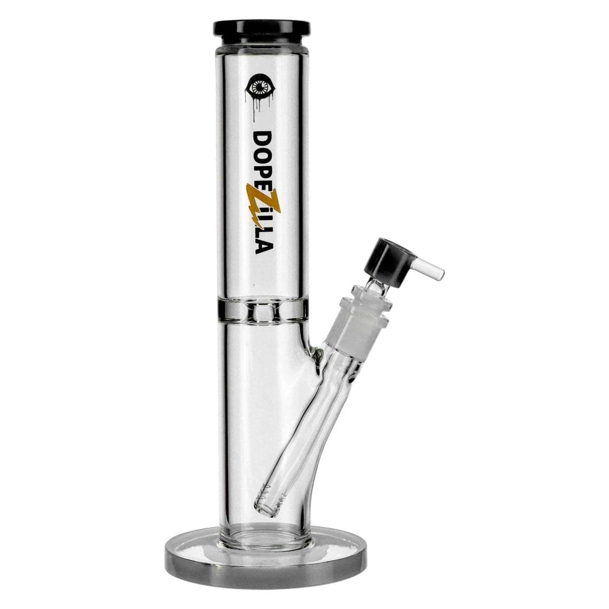 Dopezilla Water Pipe Black / 12 DOPEZILLA CYCLOPS 8 IN AND 12 IN STRAIGHT WATER PIPE