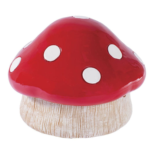 Fujima Ashtray Red Mushroom Covered Ashtray