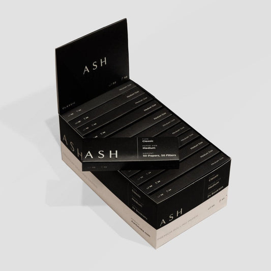 ASH Rolling Paper Rolling Papers | Medium | Classic | Box