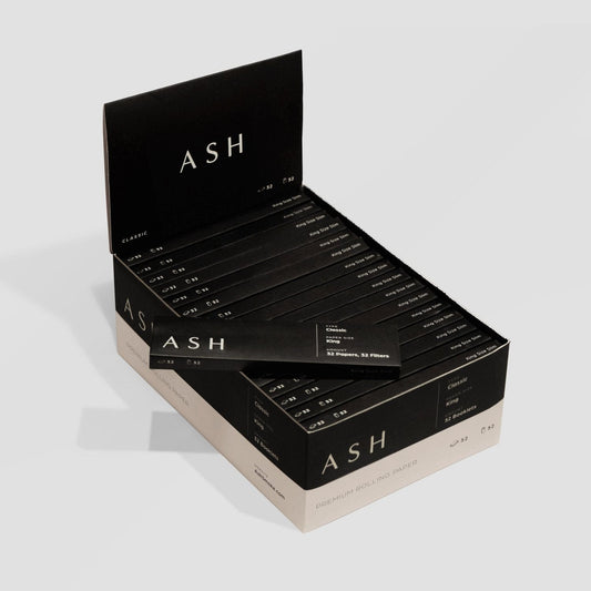 ASH Rolling Paper Rolling Papers | King | Classic | Box