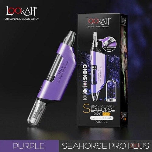 Lookah e-rig Purple Lookah Seahorse Pro PLUS Electronic Nectar Collector