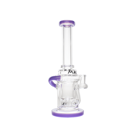 MAV Glass Dab Rig purple Lunada Bay Single Uptake Incycler
