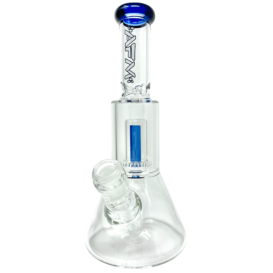 AFM Short UFO Perc Water Pipe  12 Dry Herb Beaker Bottom Pipe – CLOUD 9  SMOKE CO.
