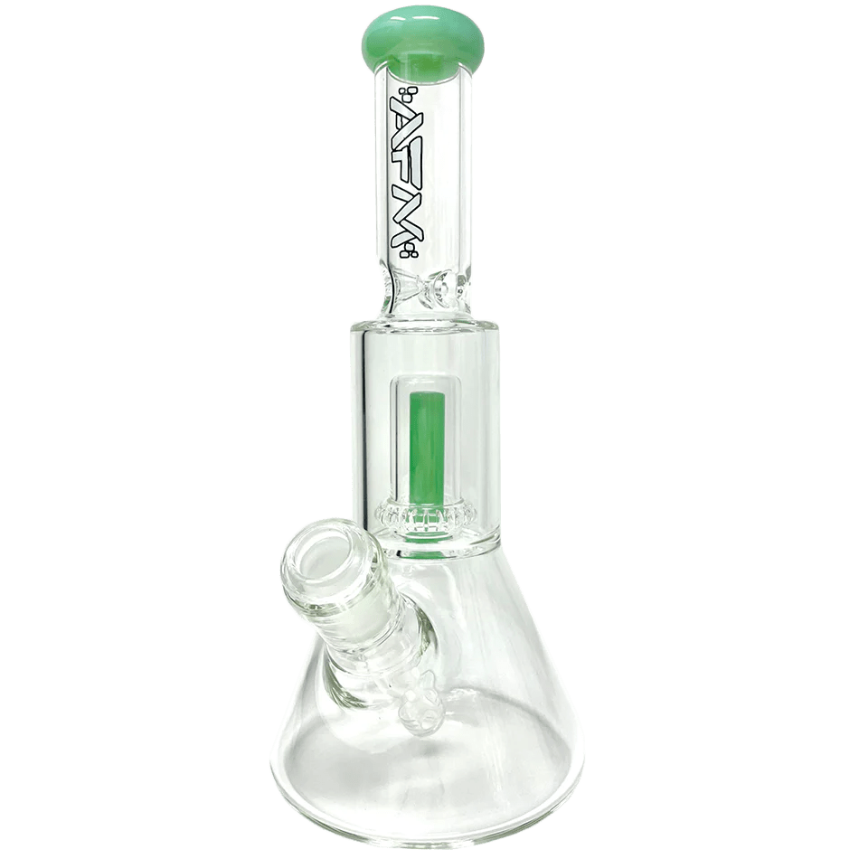 AFM Smoke Bong Mint The UFO Chamber Beaker - 12"