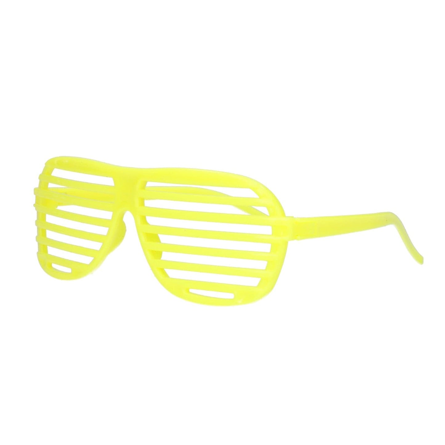 A close-up view of the Assorted Party Shades, showing the colorful plastic sunglasses with a playful, vibrant design.