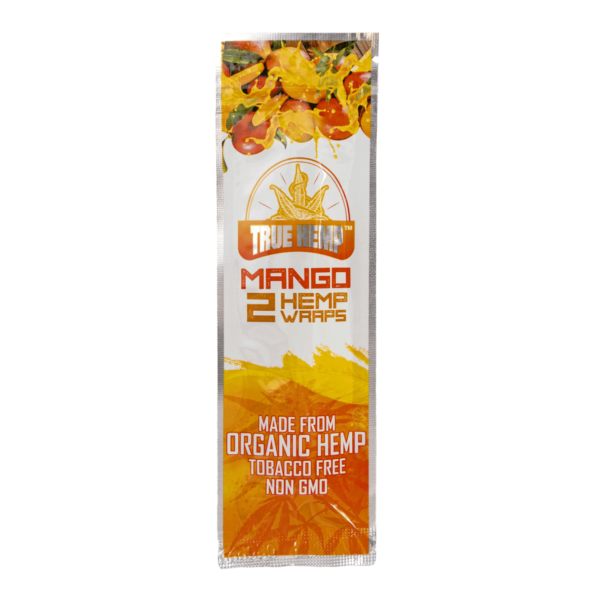 Front view of the "Mobster" Smoking Box with a textured, brown background and green leaf branding.