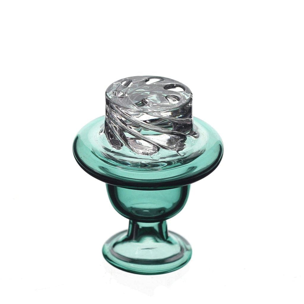 Lotus Glass Directional Saucer Carb Cap