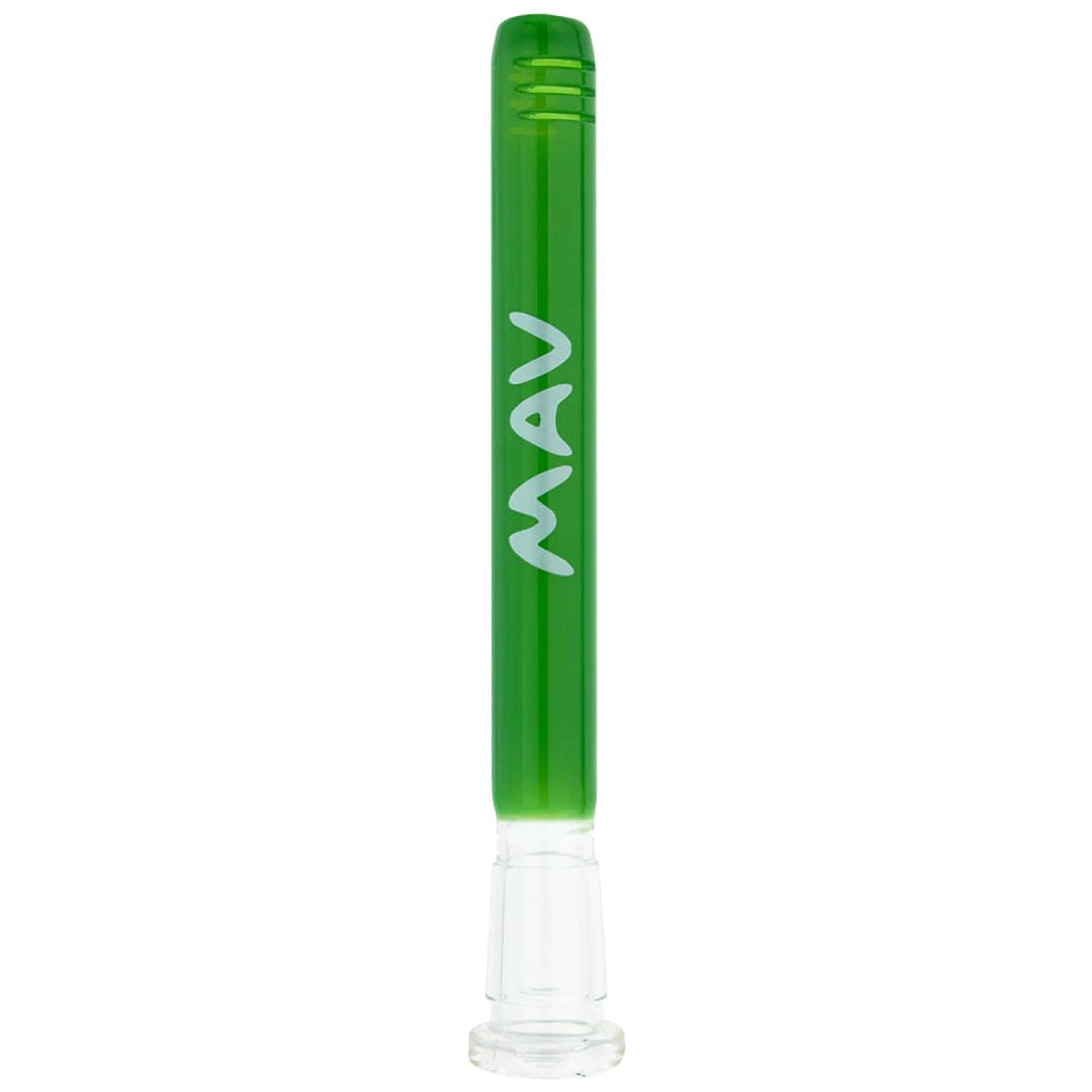 MAV Glass Downstem 5" / Forest Green 5" Color Downstem 18mm to 14mm OG