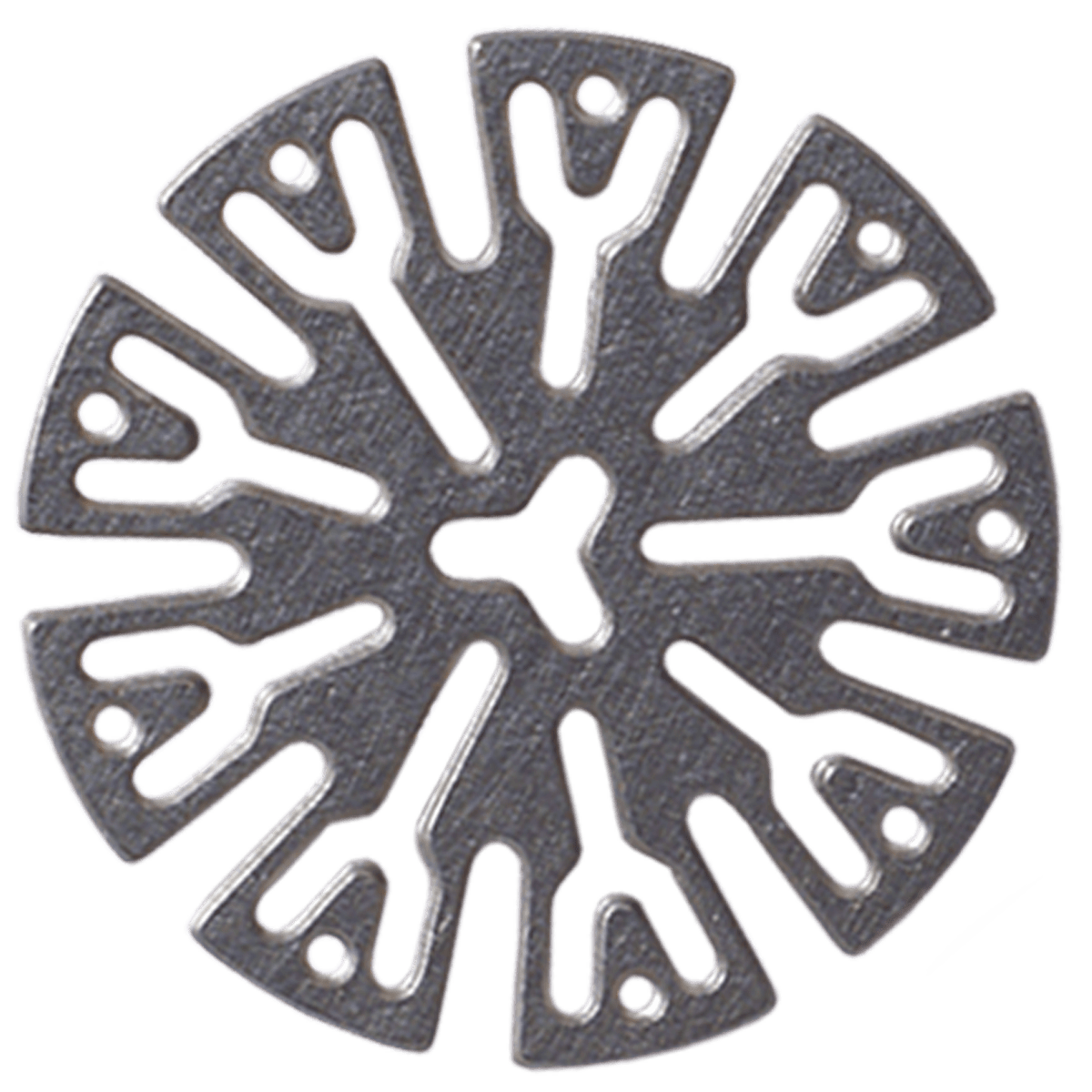 Close-up of the Titanium CCD Replacement Screen (3-Pack), showing a textured, circular metallic mesh with a repeating pattern.