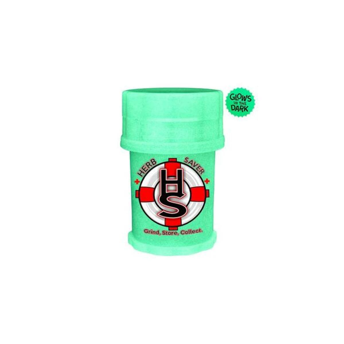 Herbsaver Grinder Knotted Letters / Glow In The Dark Mini Daily High Club x Herbsaver Grinder