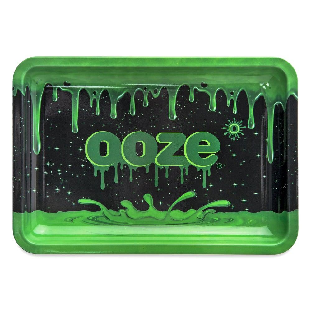 Ooze Rolling Mats and Trays Ooze Logo Rolling Tray - Metal - Large