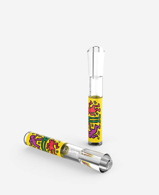 K. Haring Glass Collection Hand Pipe yelmulti K.Haring Glass Taster