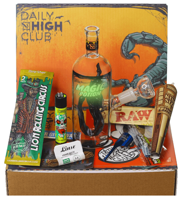 Daily High Club Box "Spooktober Scorpion" Smoking Box