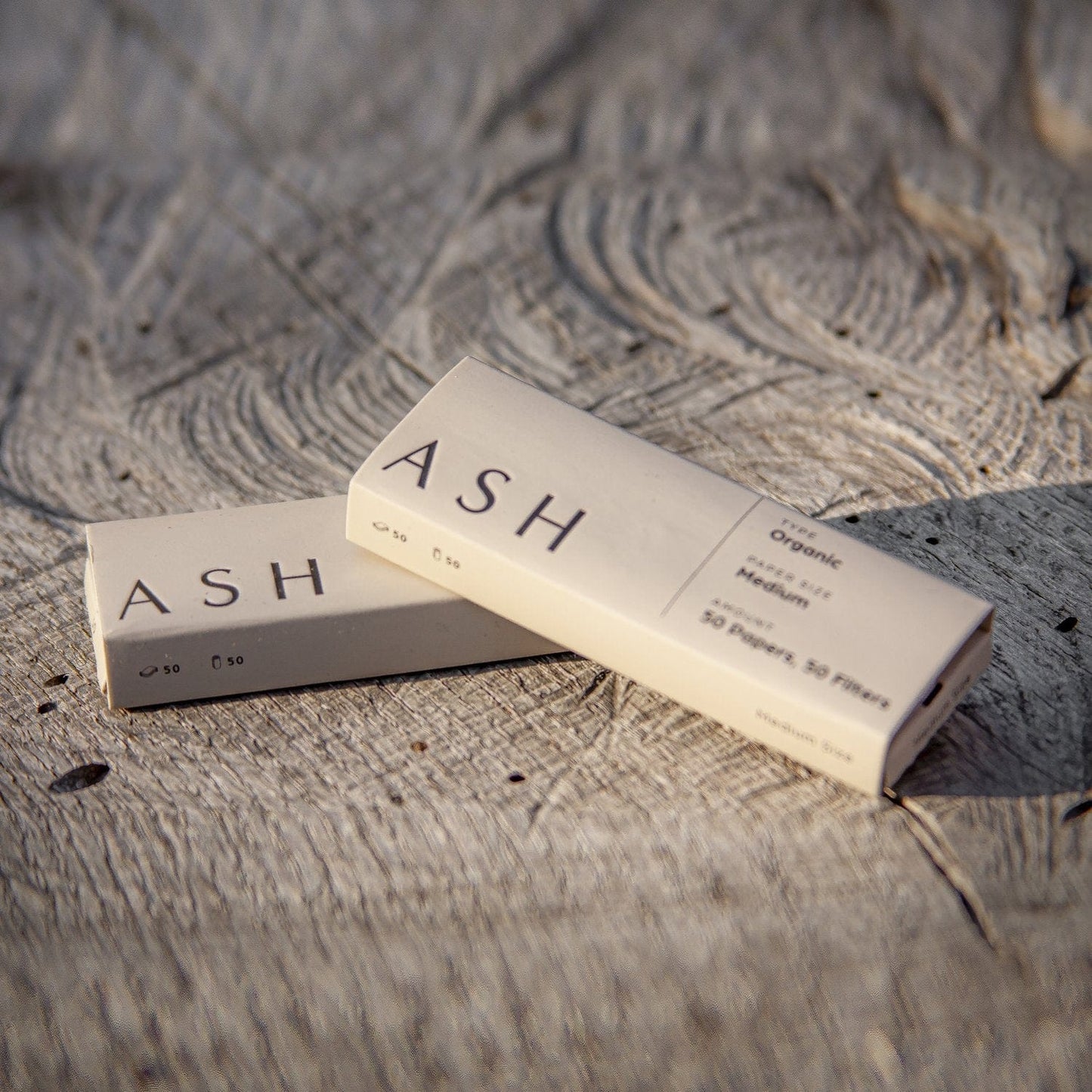 ASH Rolling Paper Rolling Papers | Medium | Organic | Box