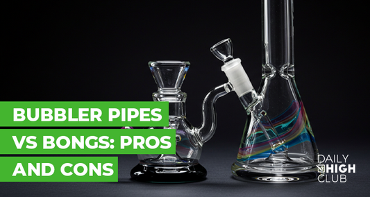 Bubbler Pipes vs Bongs: Pros and Cons