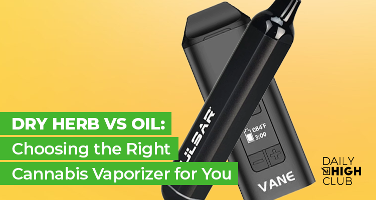 Dry Herb vs Oil: Choosing the Right Cannabis Vaporizer for You