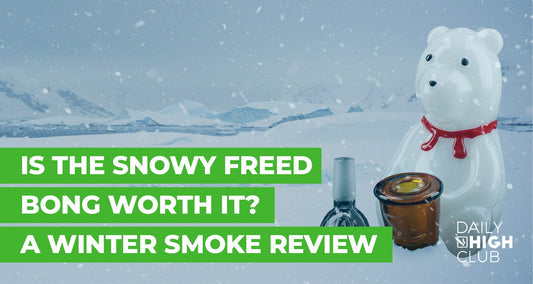 DHC Originals "Snowy Freed" Bong: Our Team's Hands-On Verdict