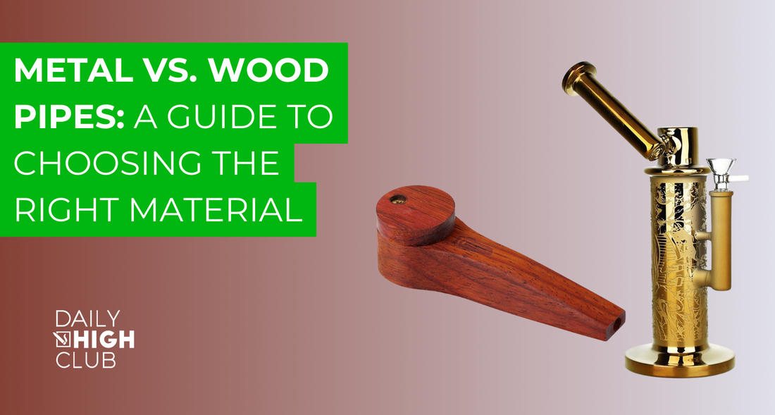 Metal vs. Wood Pipes